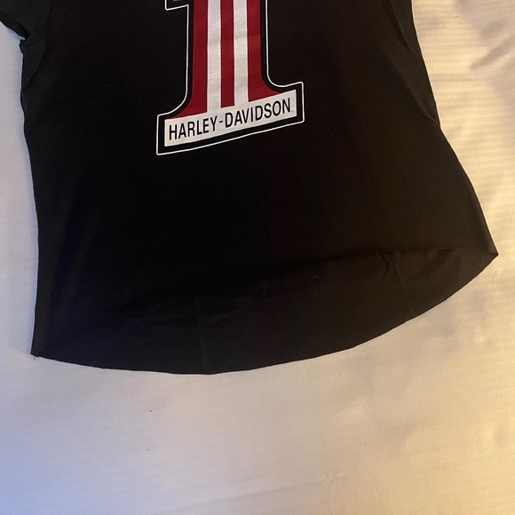 Harley-Davidson #1 Race Graphic Tee - Short Sleeve - Small (S) - Black - Picture 4 of 8